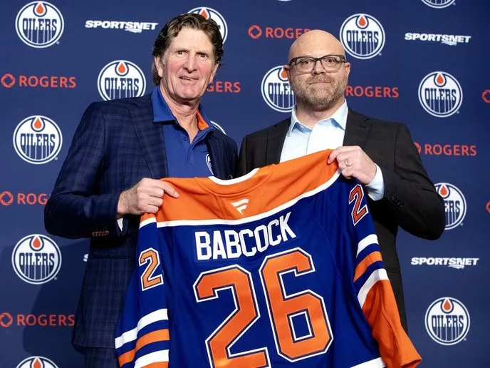 Mike Babcock edmonton oilers coach stan bowman