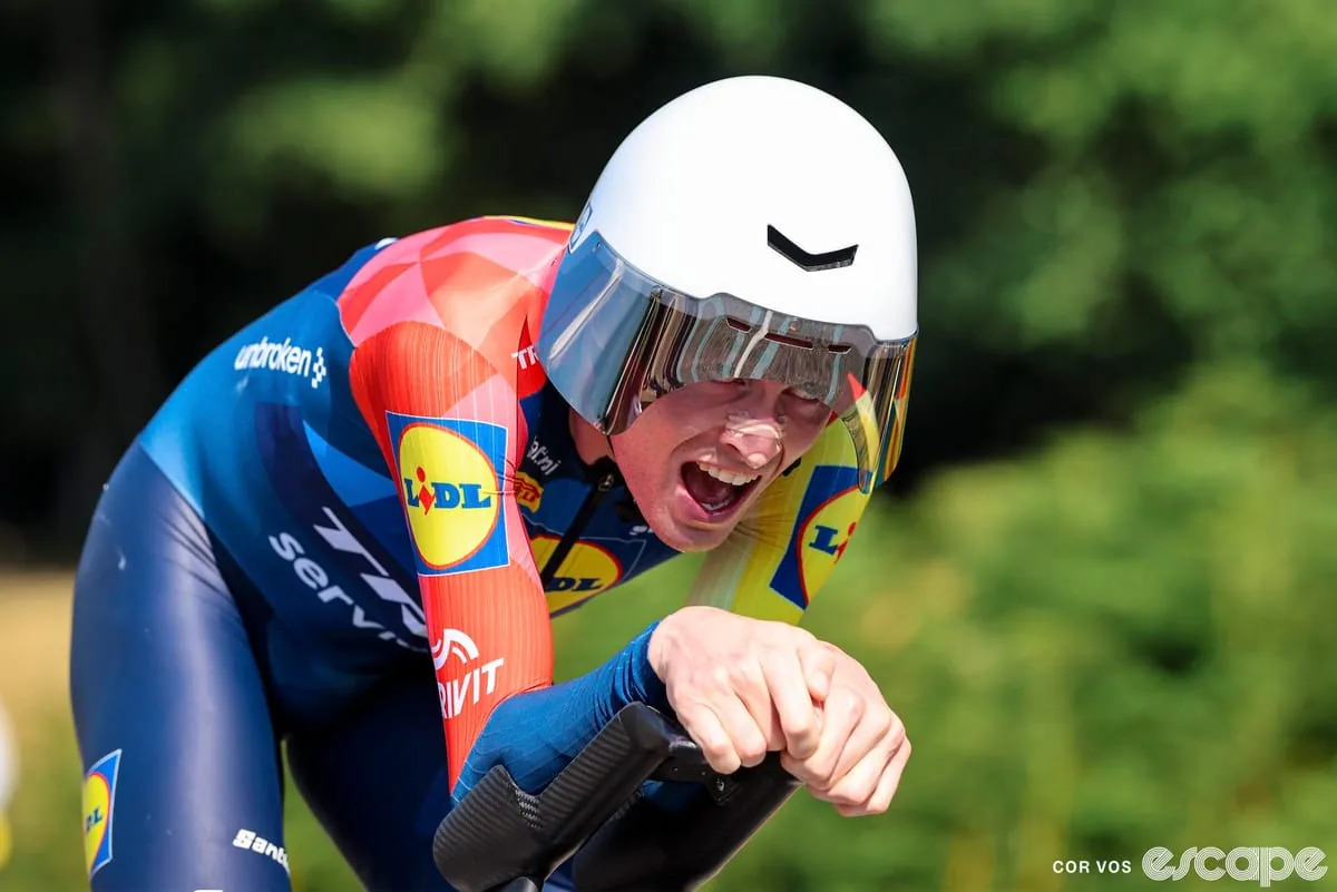 Evenepoel pips Pogacar again as Tour de France night-time doping test row deepens