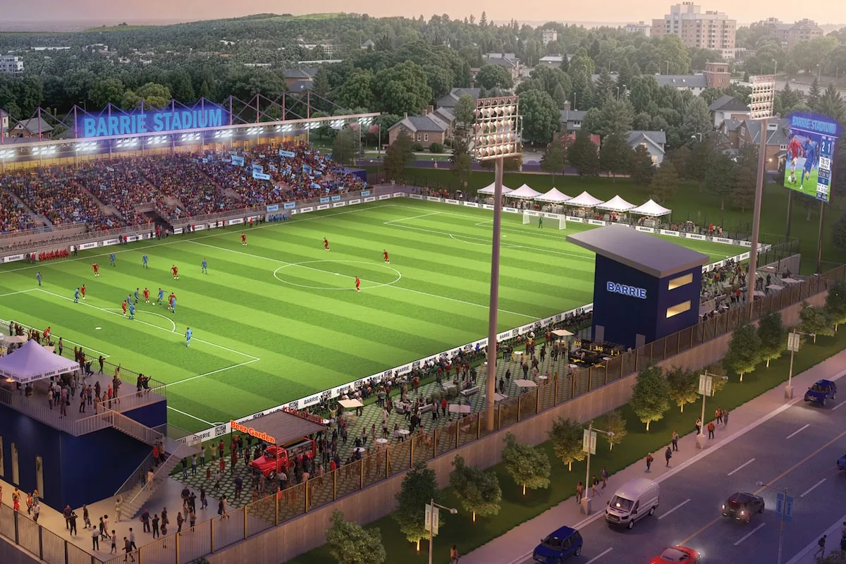 Toronto FC II to play at new stadium in Barrie