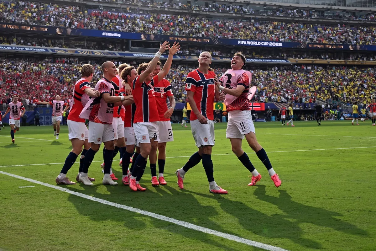 Haaland's goal celebrations often show that he doesn't take himself seriously. That may fly because his talent outweighs his easygoing nature, Cathal Kelly writes.JEWEL SAMAD/AFP/Getty Images